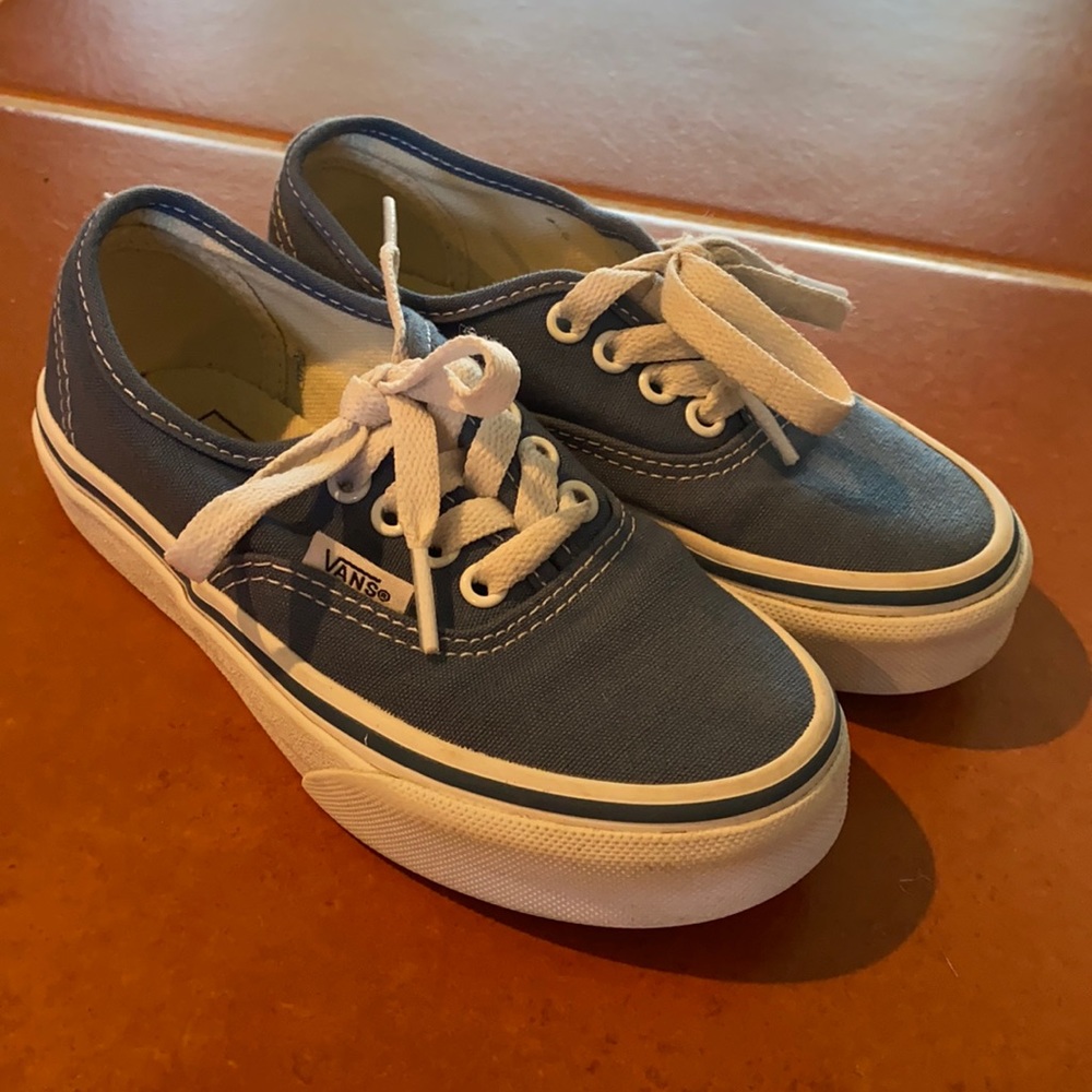 Authentic Vans Blue & White